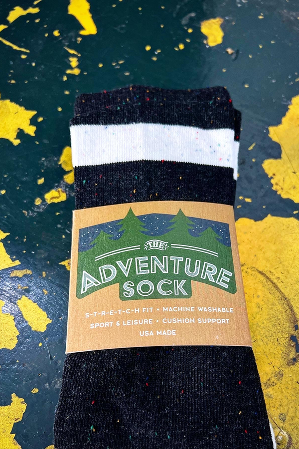 Eco-Cotton Adventure Sock Blackout