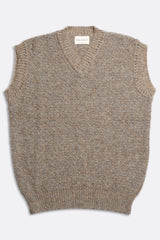 Pinto Vest Cornstalk/Blue