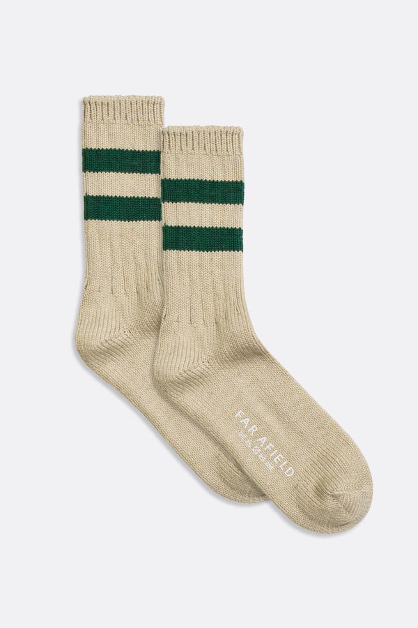 Stripe Socks Sand