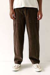 Coup Trouser Corduroy Slate Brown