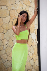 Silky Le Bra Top Lime