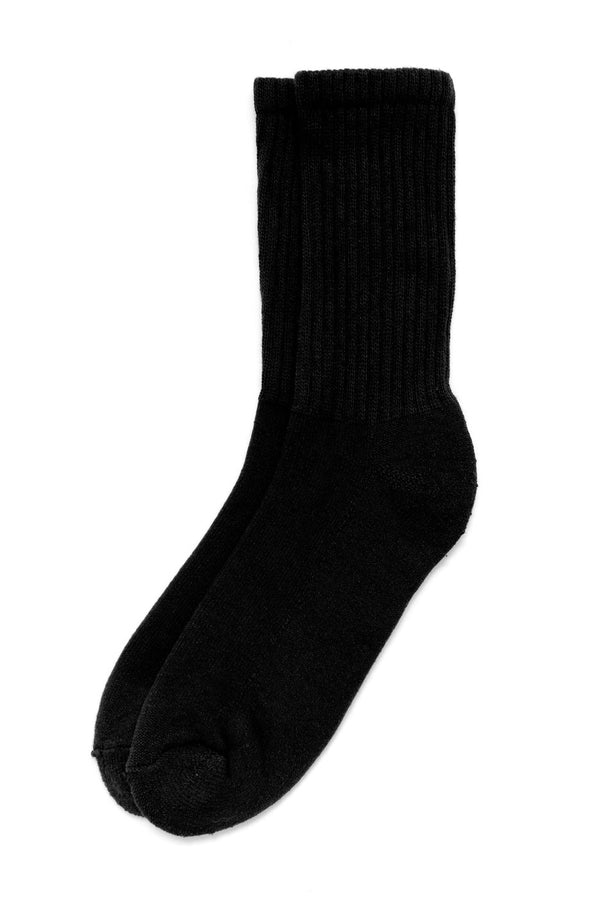 The Solids Sock Black