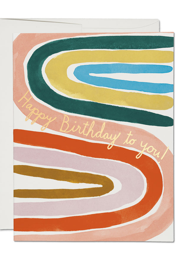Perfect Rainbow Birthday Card