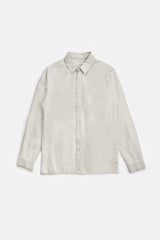 Classic Linen Long Sleeve Shirt Sand