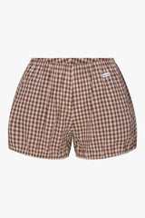 Easy Bloomer Short Teddy Gingham