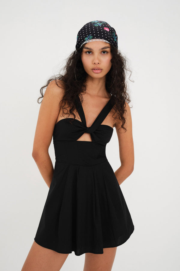 Lottie Mini Dress Black