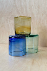 Hand Blown Medium Tumbler Cobalt