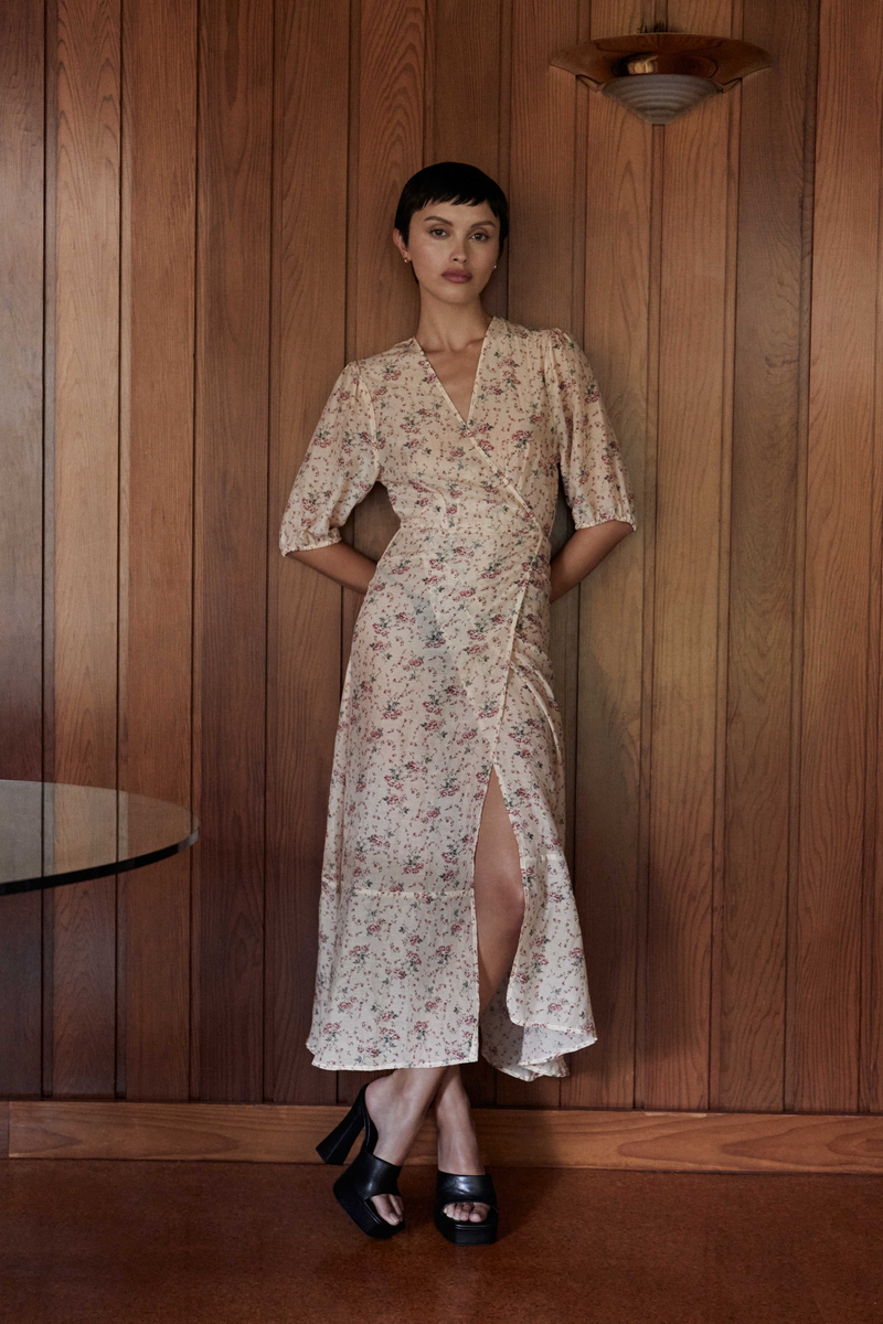 Verona Dress Wild Rose