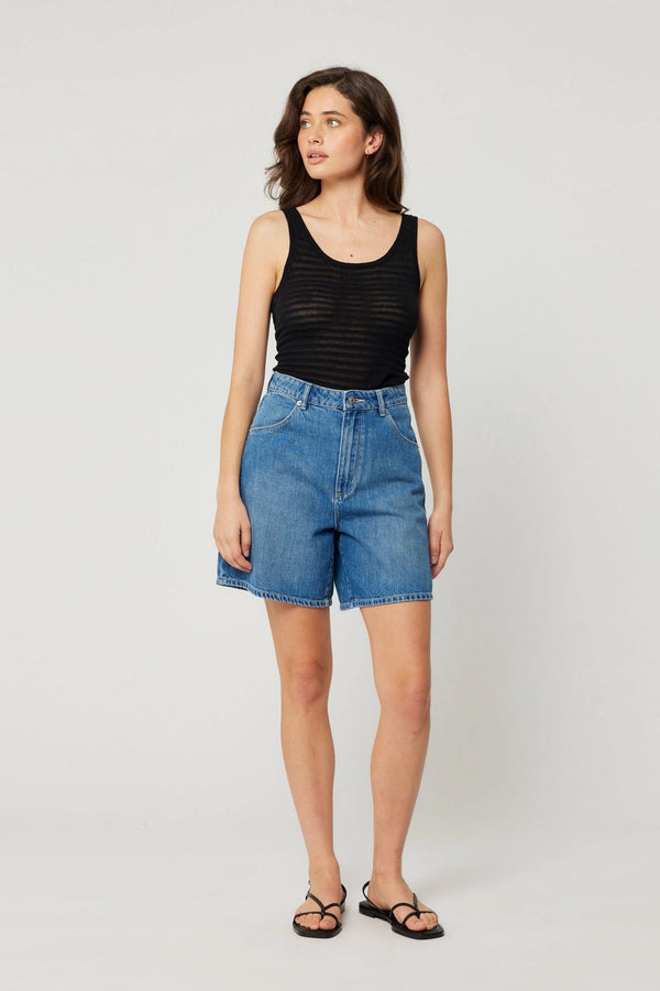 Super Mirage Short True Blue