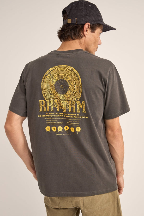 Record Vintage T-Shirt Black