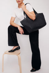 The Times Tote Black