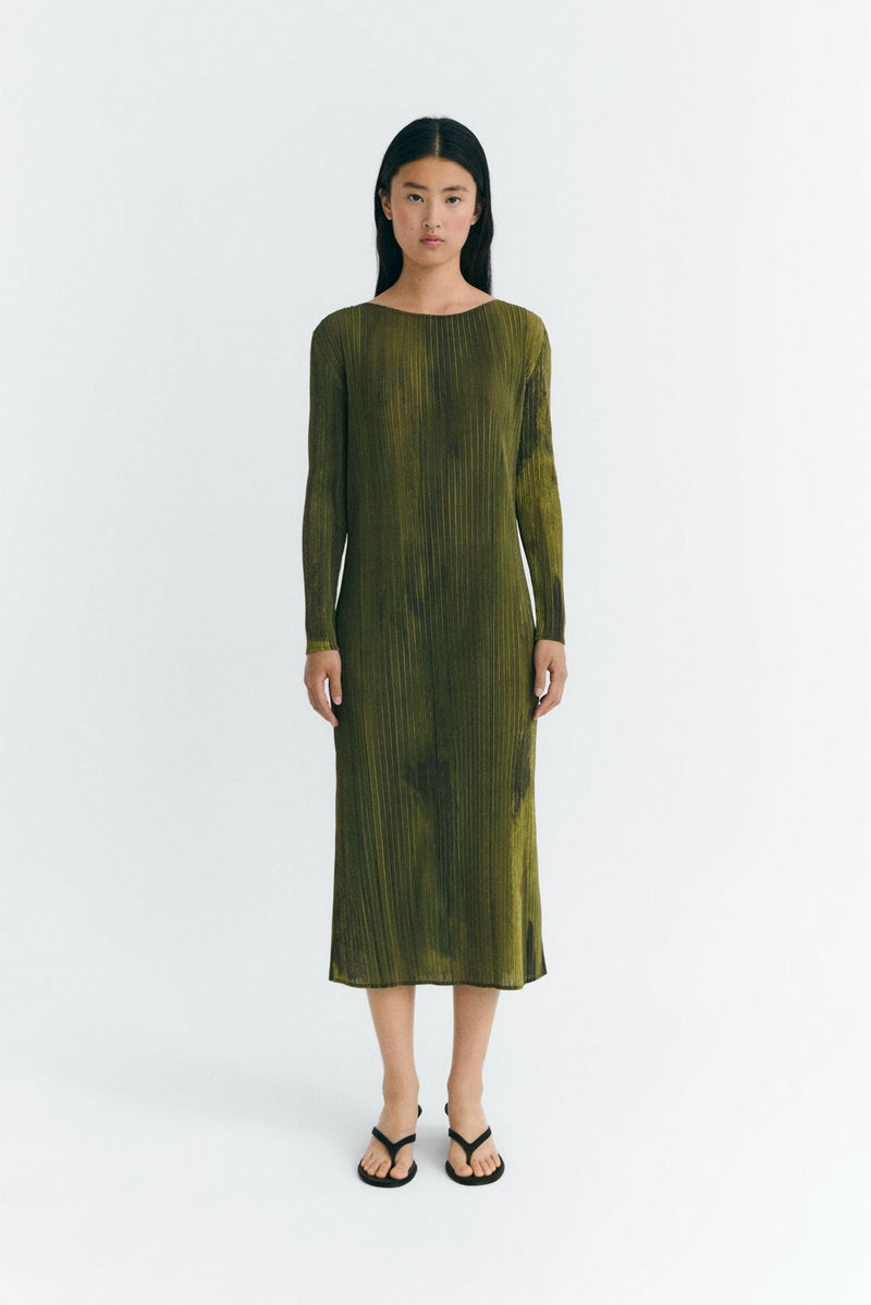 Ombre Myrtle Dress Green