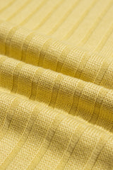 Jards Ribbed Vest Dusk Yellow