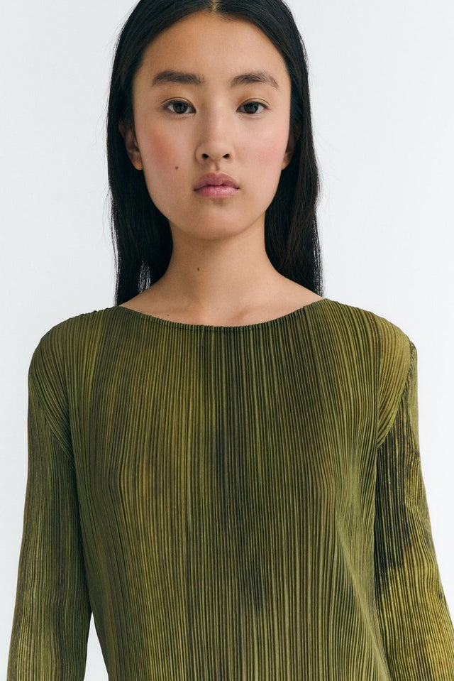 Ombre Myrtle Dress Green