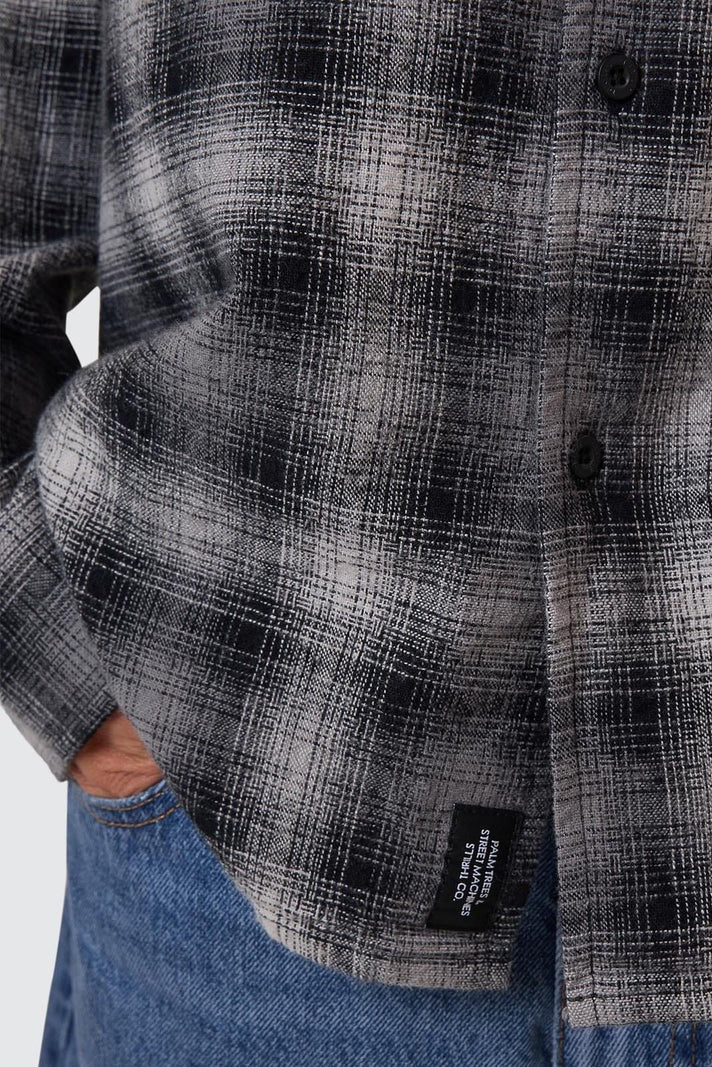 Barrio Flannel Black