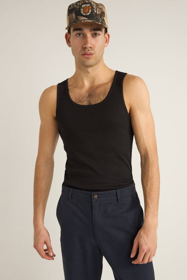 Everyday Singlet Black