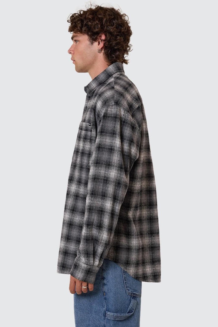 Barrio Flannel Black