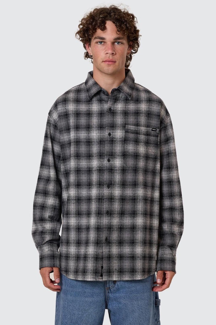 Barrio Flannel Black