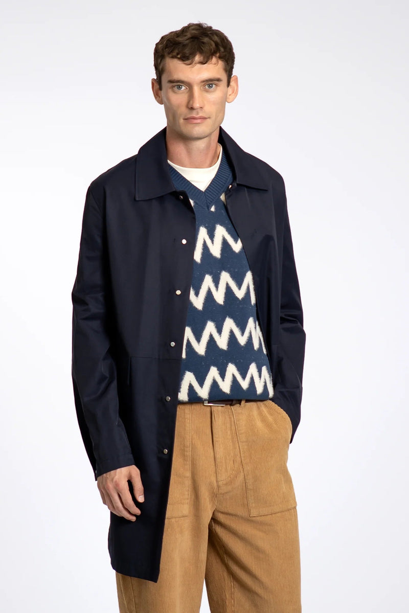 Bell Mac Coat Navy