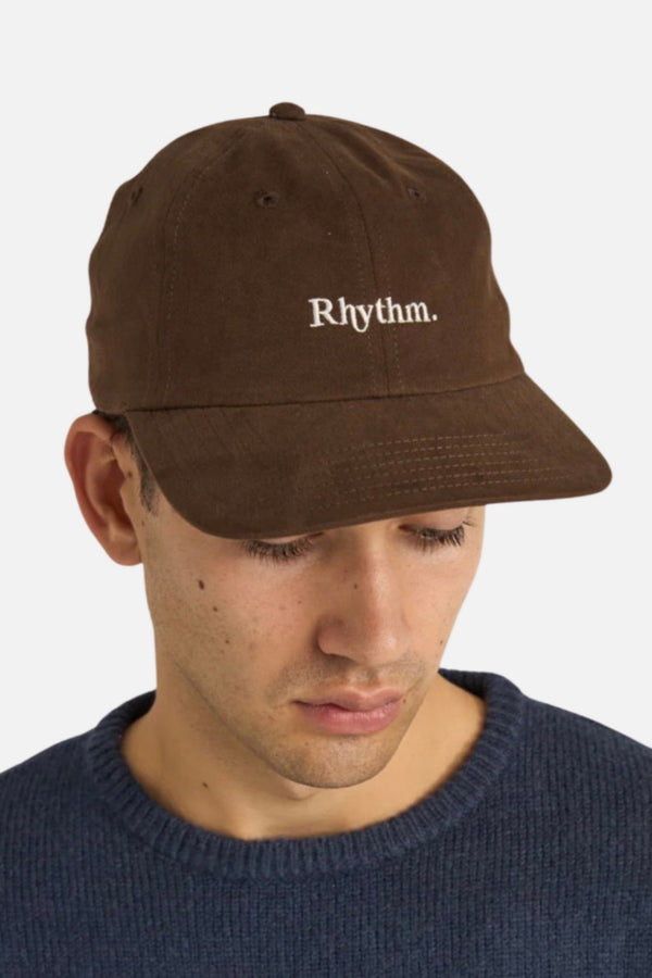 Essential Brushed Twill Cap Vintage Brown