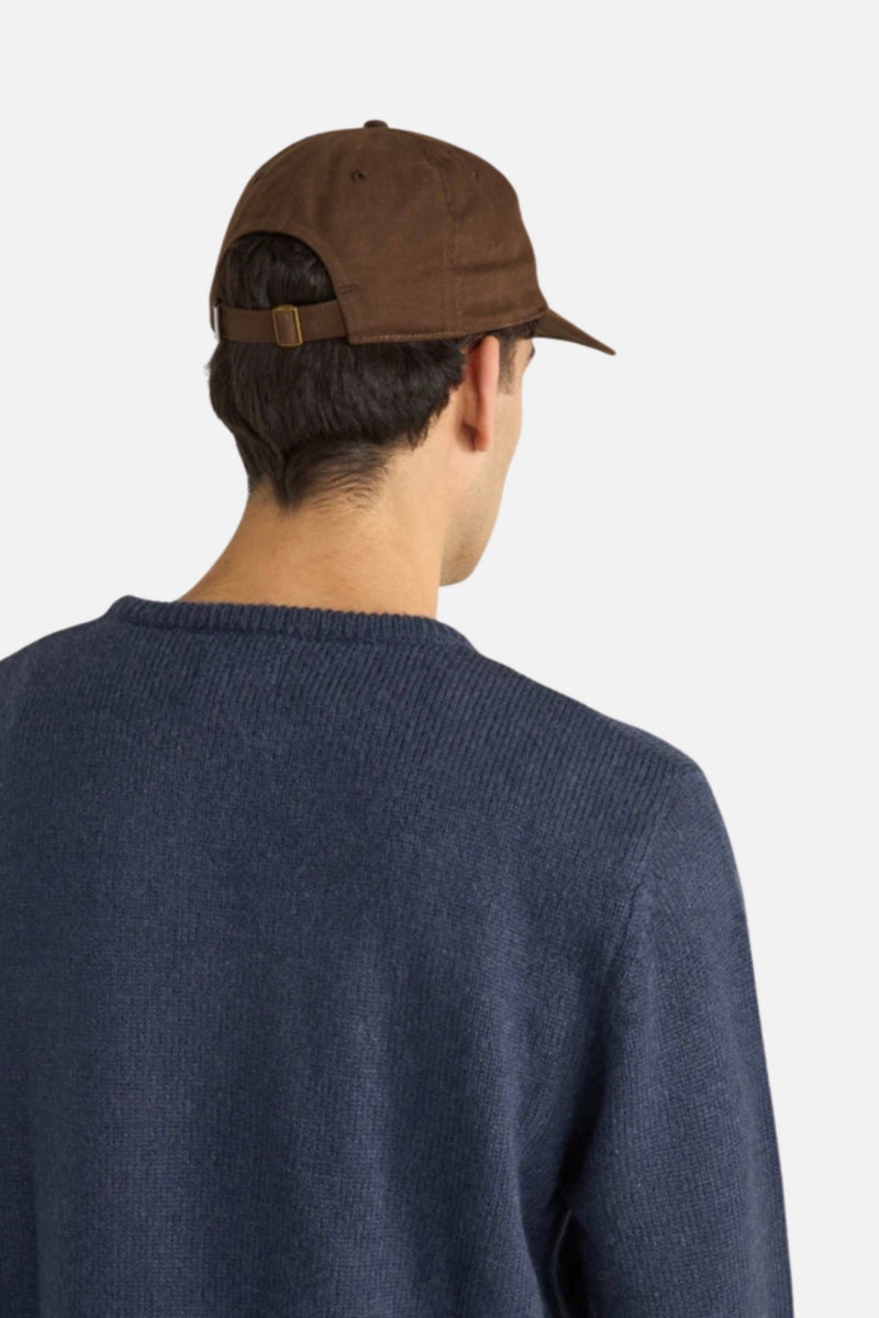Essential Brushed Twill Cap Vintage Brown