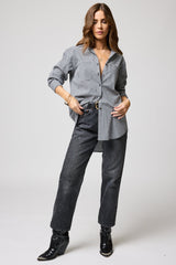 The Gingham Favorite Shirt Black & White