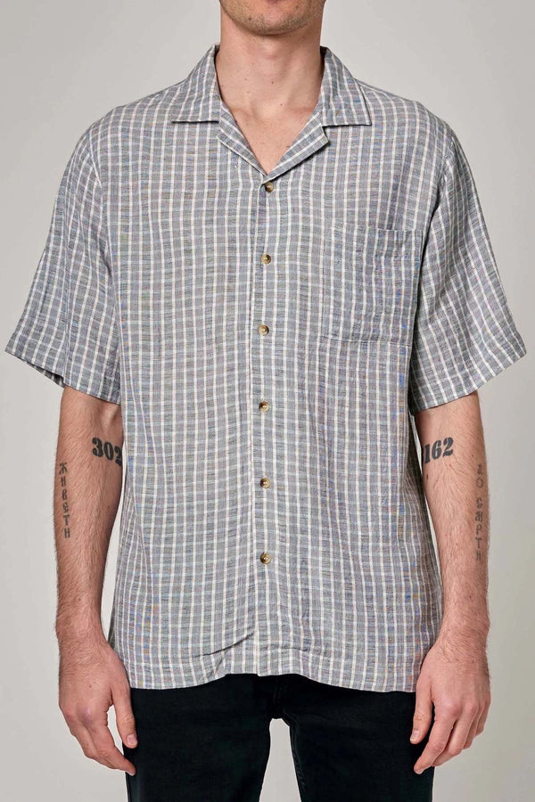 Bowler Shirt Navy Check