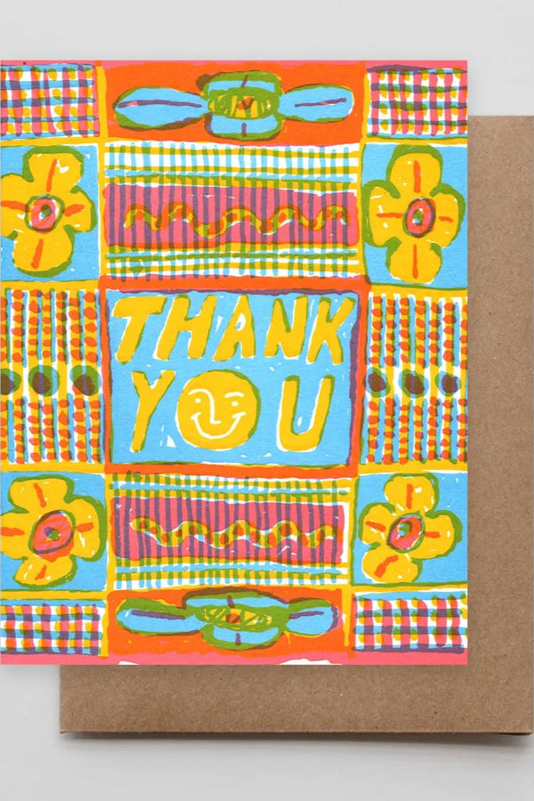 Thank You Cheerful Rug Card