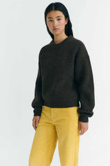 Carmen Knitted Sweater Brown