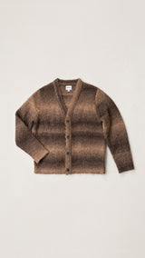 Essential Gradient Cardigan Chocolate