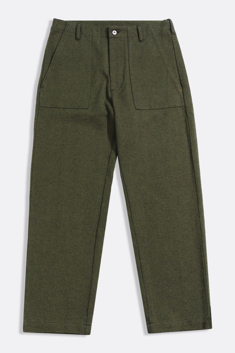 Coup Trouser Cotton Drill Green