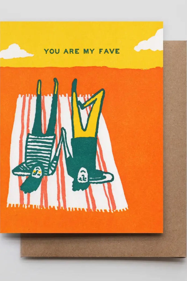 You Are My Fave Card
