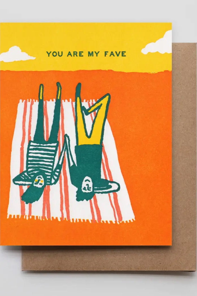 You Are My Fave Card