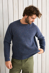 Scramble Crew Knit Navy
