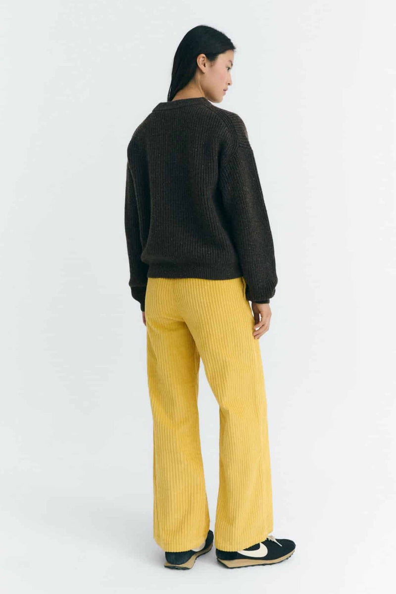 Carmen Knitted Sweater Brown