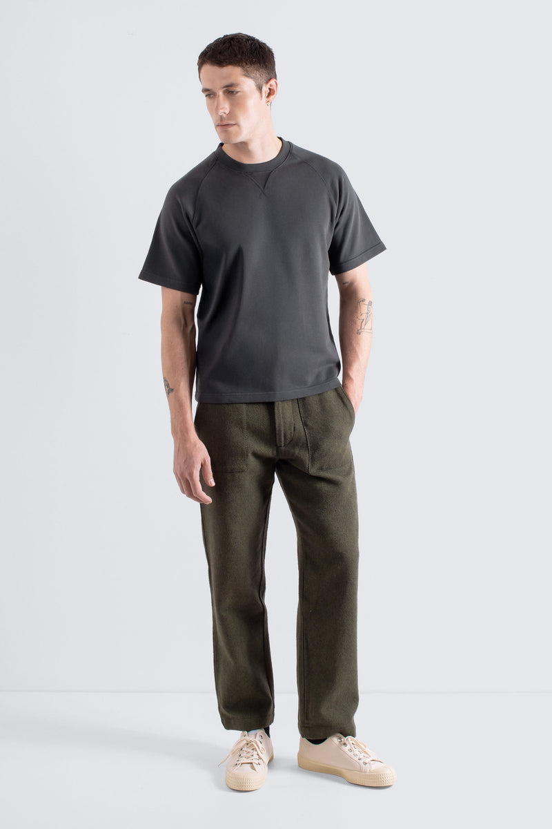 Coup Trouser Cotton Drill Green