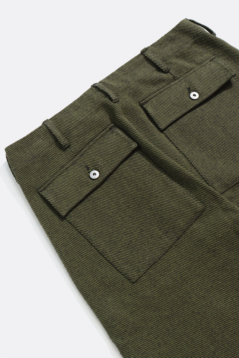 Coup Trouser Cotton Drill Green
