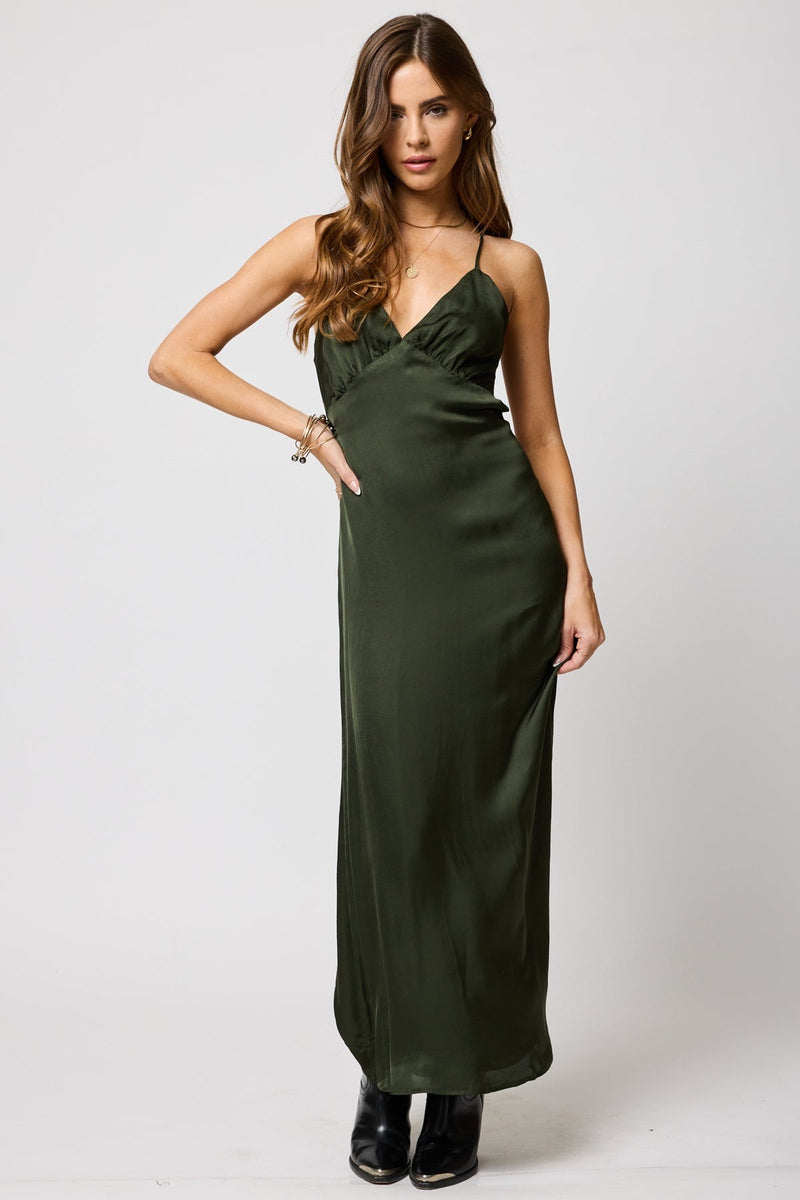 Silky Lucia Maxi Dress Palma