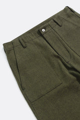 Coup Trouser Cotton Drill Green