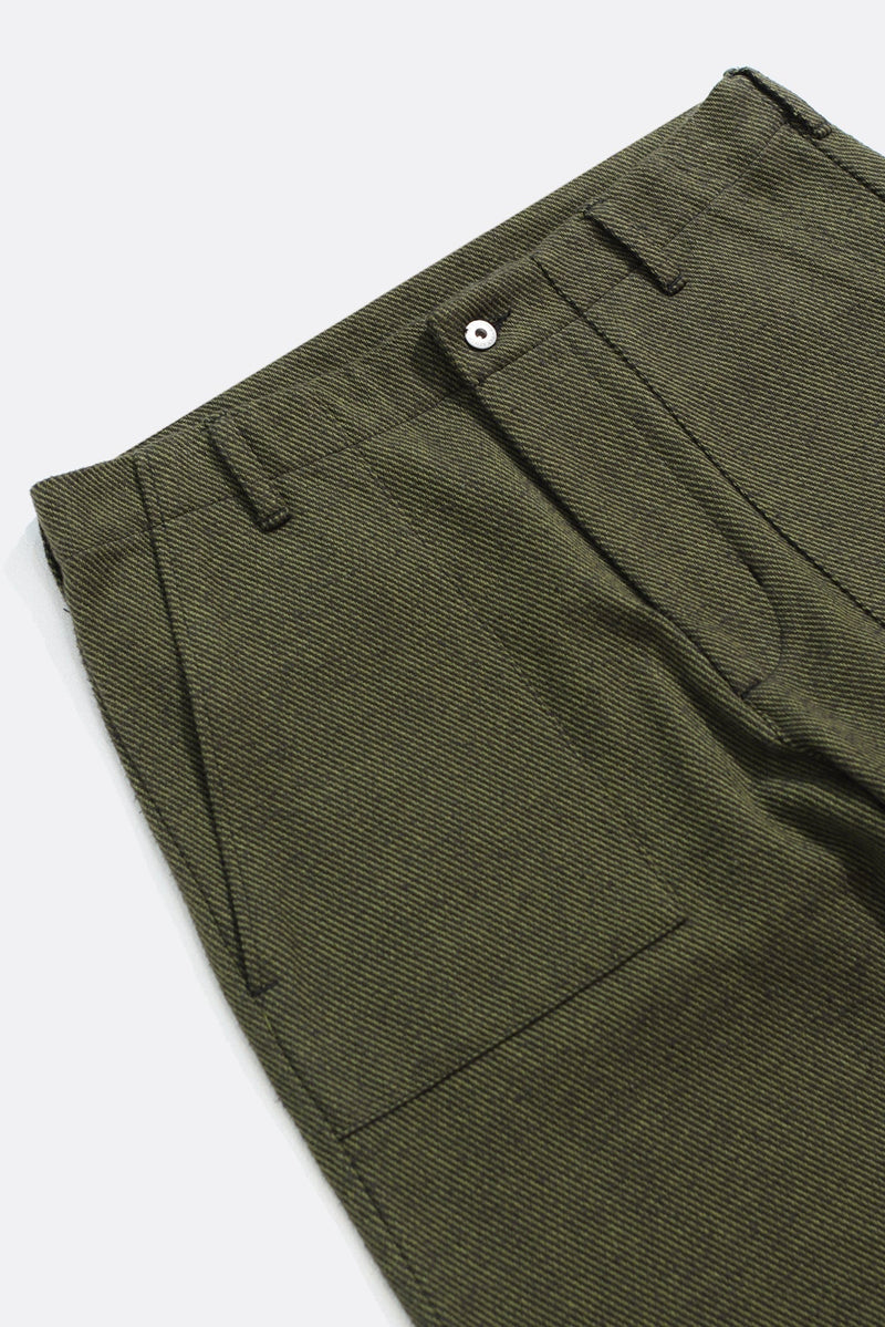 Coup Trouser Cotton Drill Green