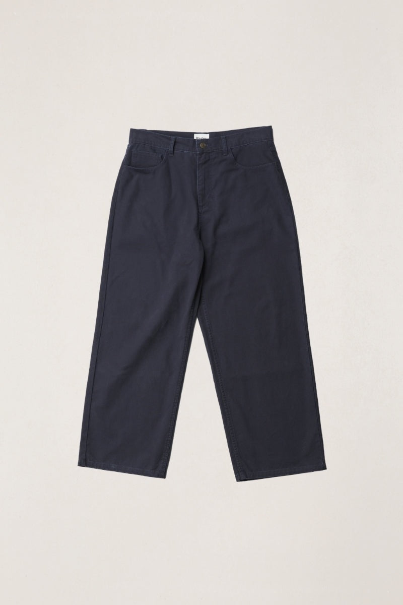 Relaxed Wash Canvas Pant Midnight