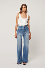 Paloma Pointelle Tank Cloud