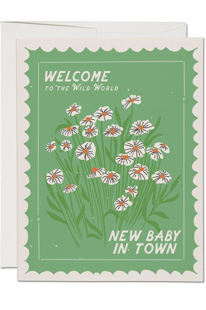 Wild World Baby Card