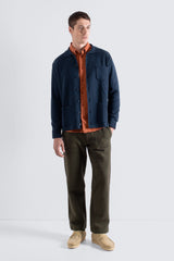 Station Cardigan Navy Iris