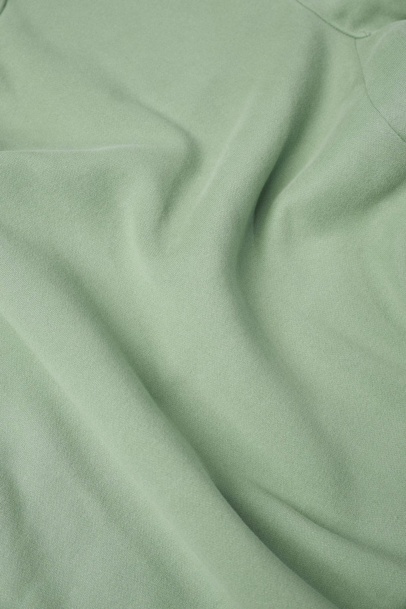 Classic Fleece Crew Seafoam