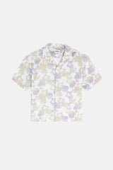 Relaxed Floral Camo Short Sleeve Shirt