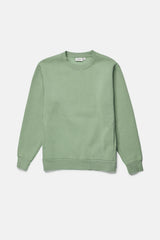 Classic Fleece Crew Seafoam