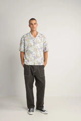 Relaxed Floral Camo Short Sleeve Shirt