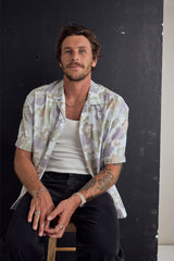 Relaxed Floral Camo Short Sleeve Shirt