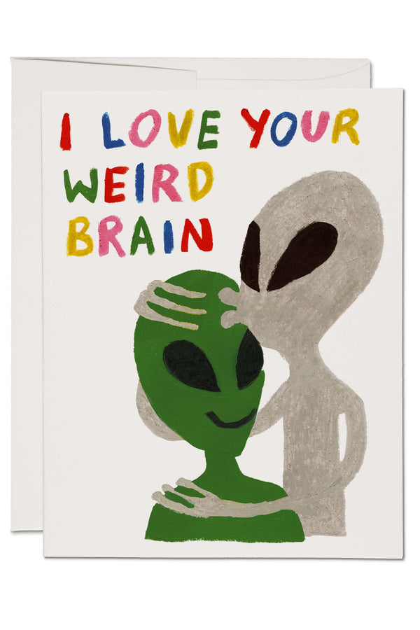 Alien Love Card